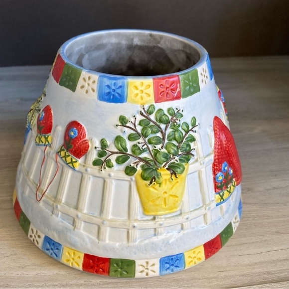 Yankee Candle Large Jar Shade Topper - Holiday Décor - Christmas Sweater Weather - Picture 3 of 8